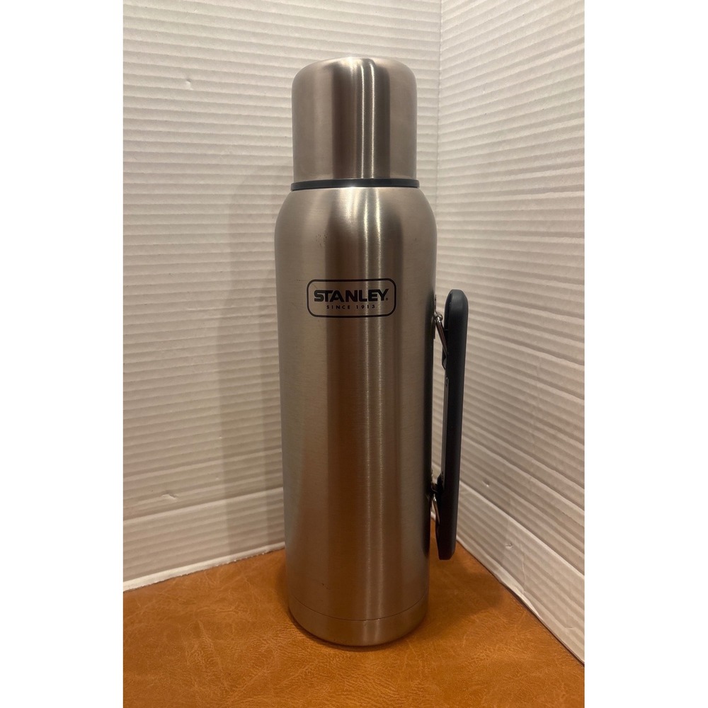 Stanley Classic Legendary Vacuum Insulated Bottle 1.1qt Stainless Steel 10-01603